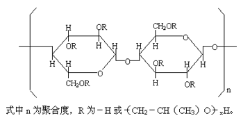 hec 一 分子 组成 与 结构 式; 一,分子组成与结构式; > 羟乙基纤维素