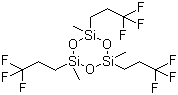 1,3,5-Tris[(3,3,3-trifluoropropyl)methyl]cyclotrisiloxane, 1,3,5-Trimethyl-1,3,5-tris(3,3,3-trifluoropropyl)cyclotrisiloxane CAS #: 2374-14-3