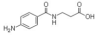 N-(4-Aminobenzoyl)-beta-alanine, 3-(4-Amino-benzoylamino)-propionic acid CAS #: 7377-08-4 - Chemicals from China: intermediates, biochemicals, agrochemicals, flavors, fragrants, additives, reagents, dyestuffs, pigments, suppliers.