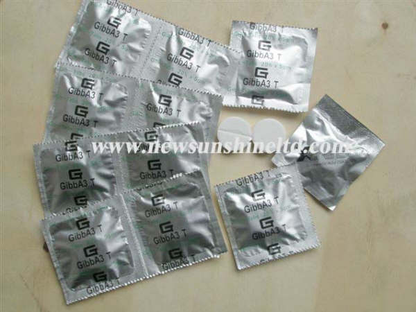 Gibberellic Acid tablet 10%*10grams