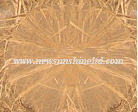Tea seed meal with straw